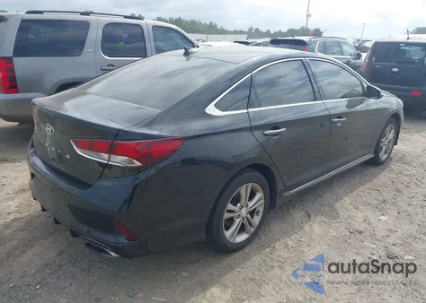 2018 Hyundai Sonata Sport+ из США, поврежденный, VIN 5NPE34AF0JH700645